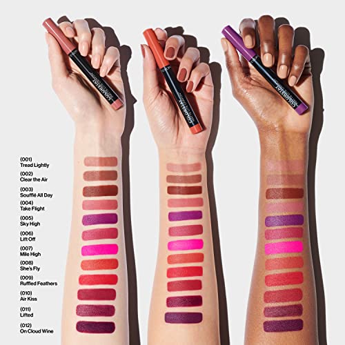 REVLON ColorStay Matte Lite Crayon Lipstick with Built-in Sharpener, Longlasting Non-Drying Matte Formula, Transfer-Proof Lipcolor - Charming Charlie
