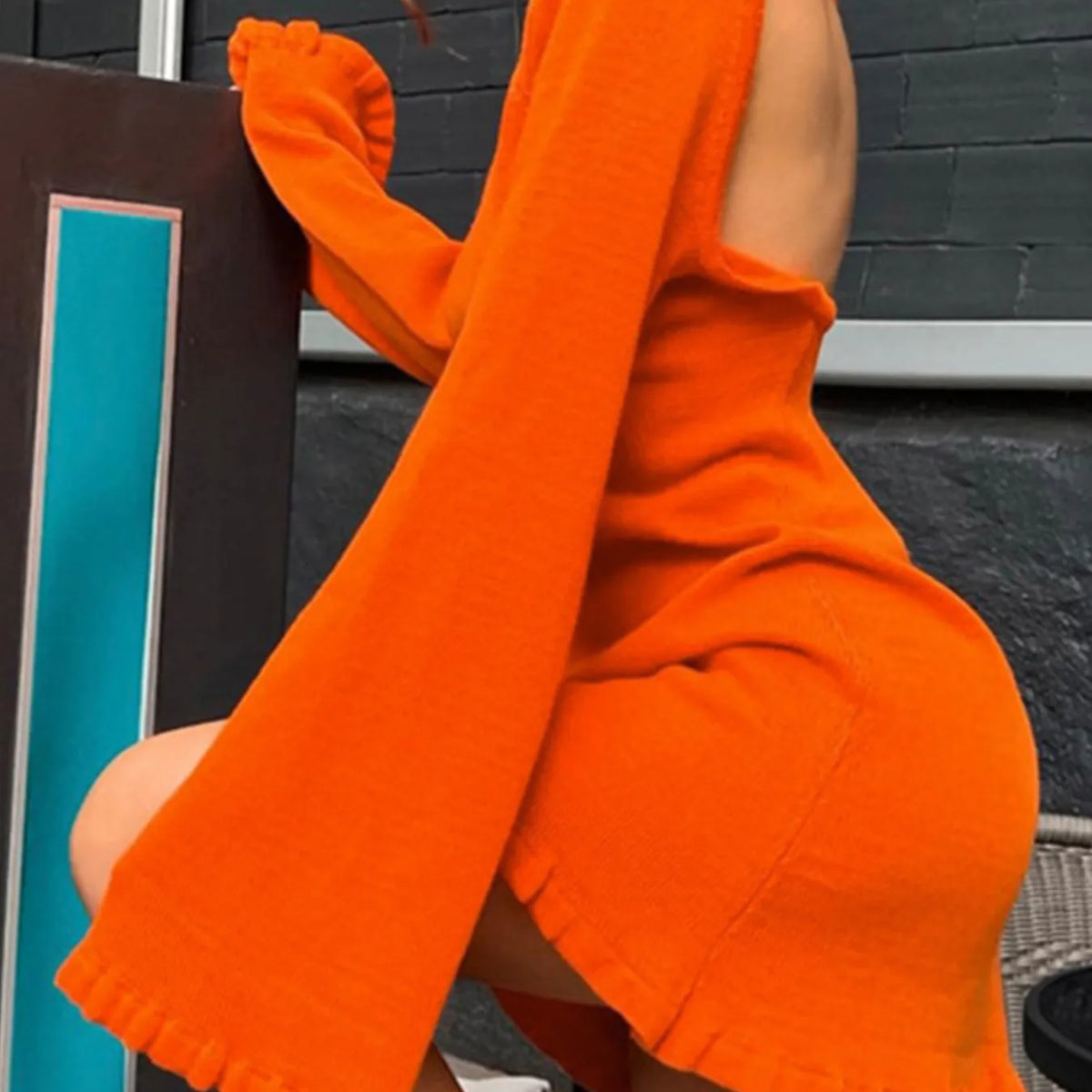 Long Sleeve Backless Sweater Dress Charming Charlie Long Sleeve Backless Sweater Dress Charming Charlie