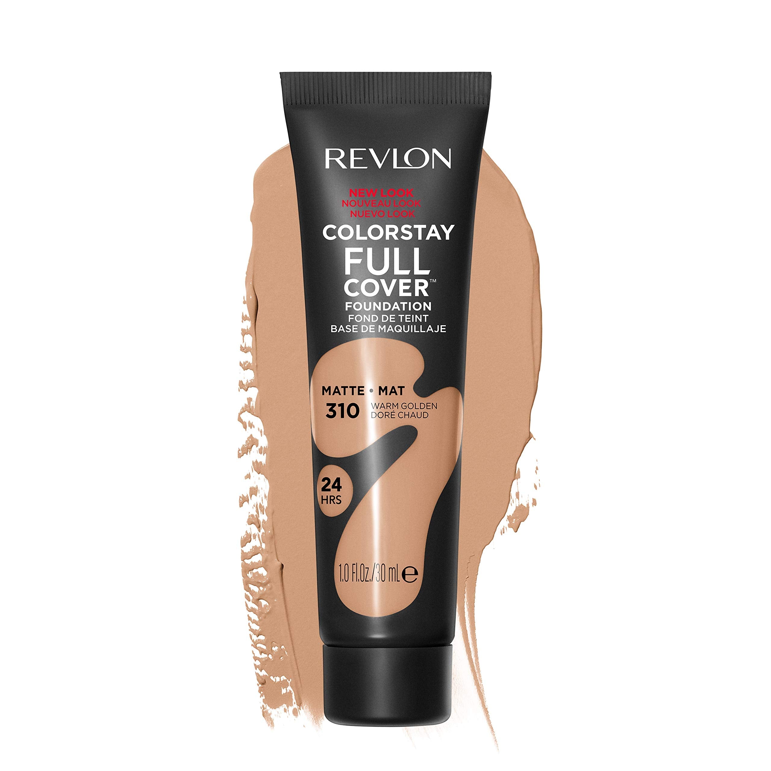 Revlon ColorStay Full Cover Longwear Matte Foundation, Heat & Sweat Resistant Lightweight Face Makeup - Charming Charlie