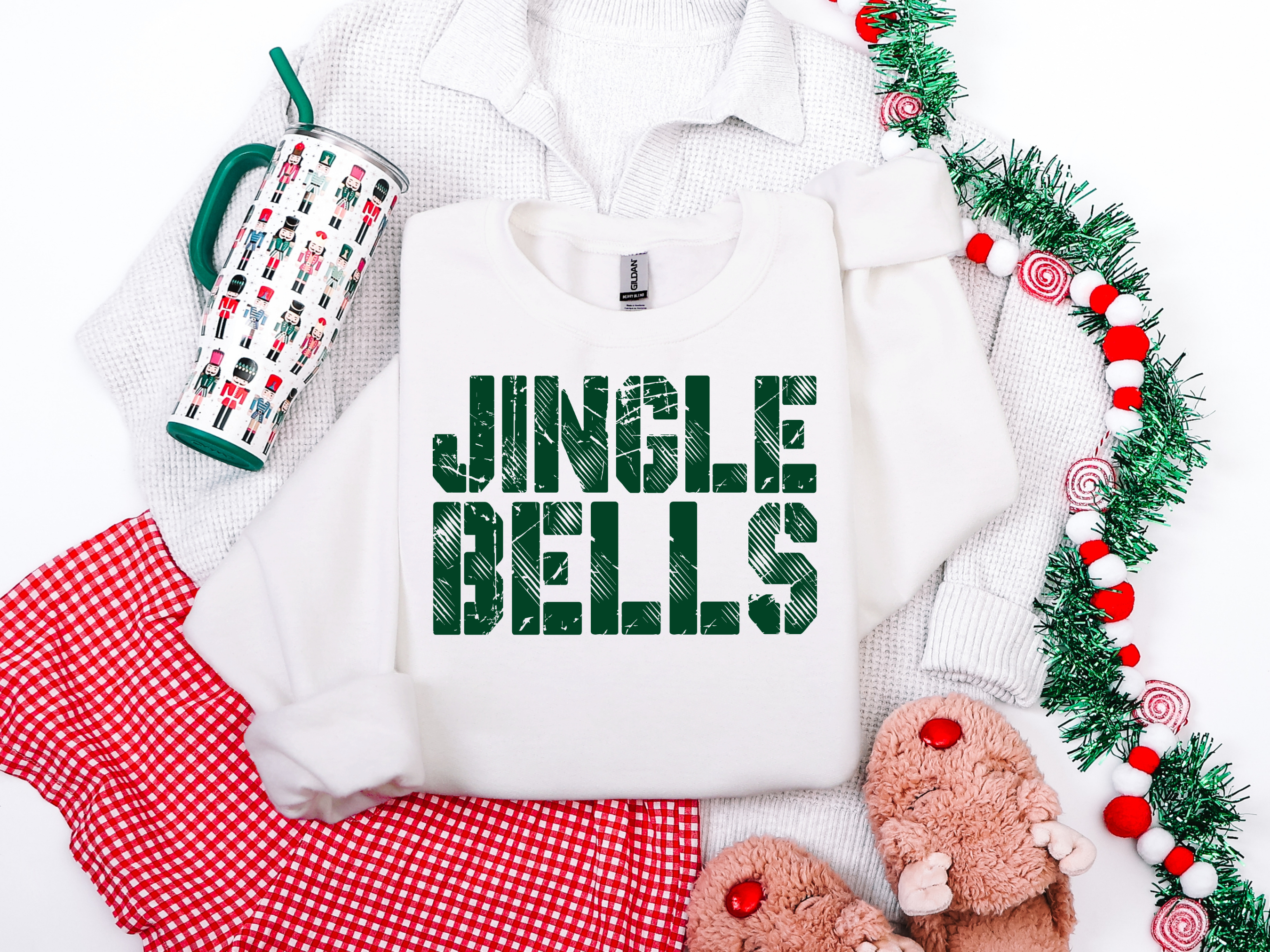 Jingle Bells Evergreen Graphic Tee and Sweatshirt - Charming Charlie
