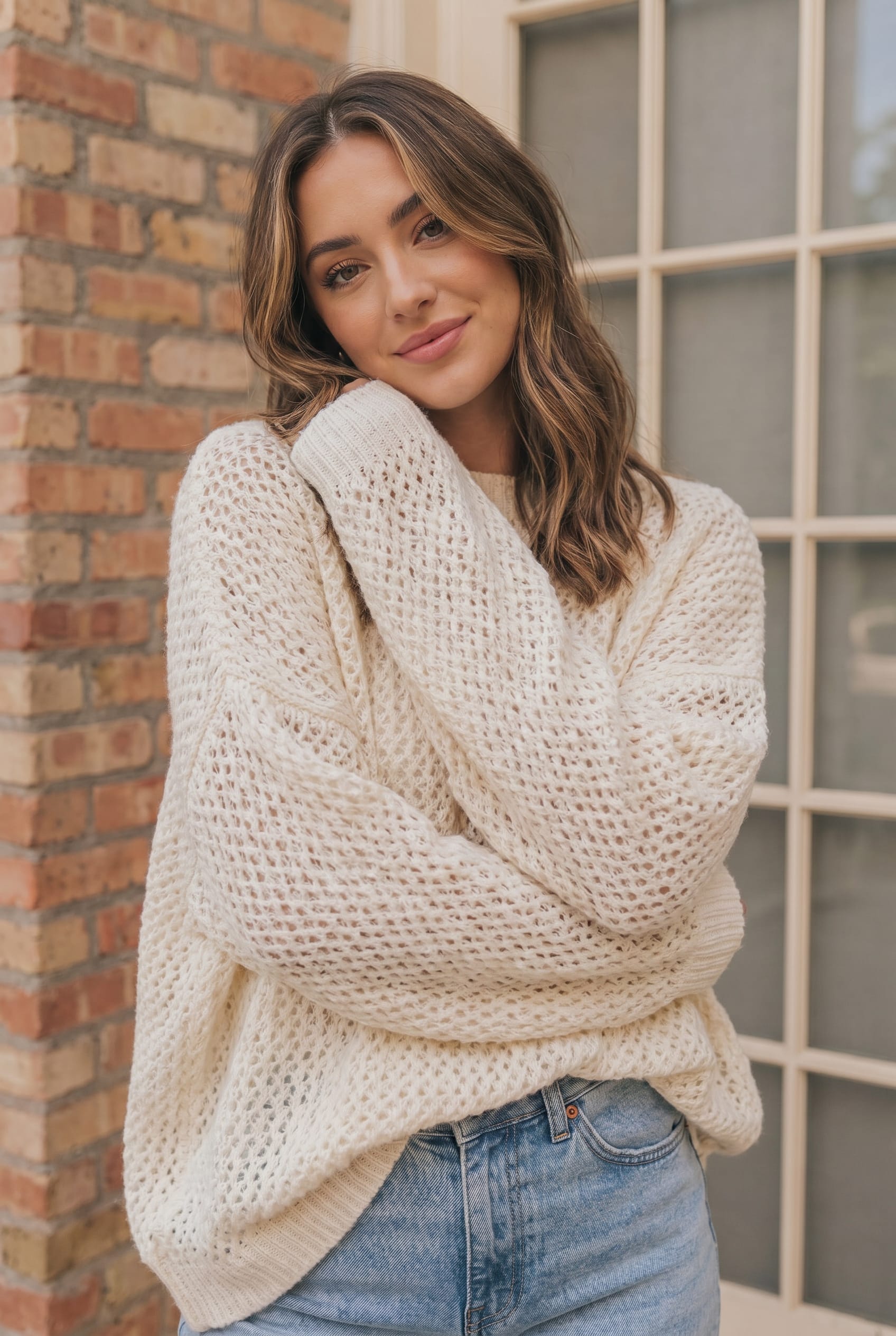 Coastal Breeze Open Knit Sweater - Charming Charlie