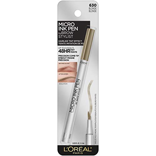 L'Oreal Paris Brow Stylist Micro Ink Pen by Brow Stylist, Up to 48HR Wear - Charming Charlie