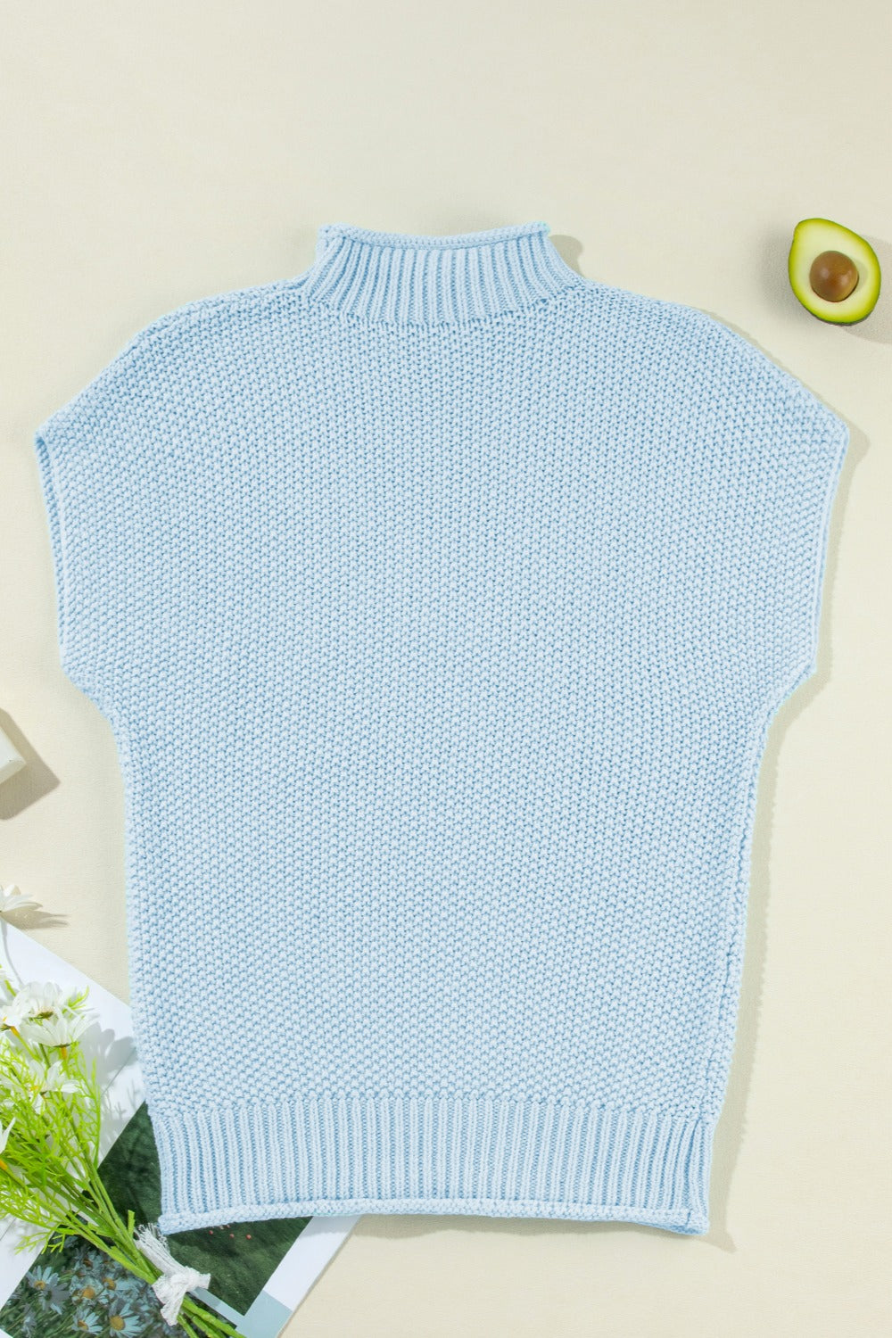 Turtleneck Cap Sleeve Sweater - Charming Charlie