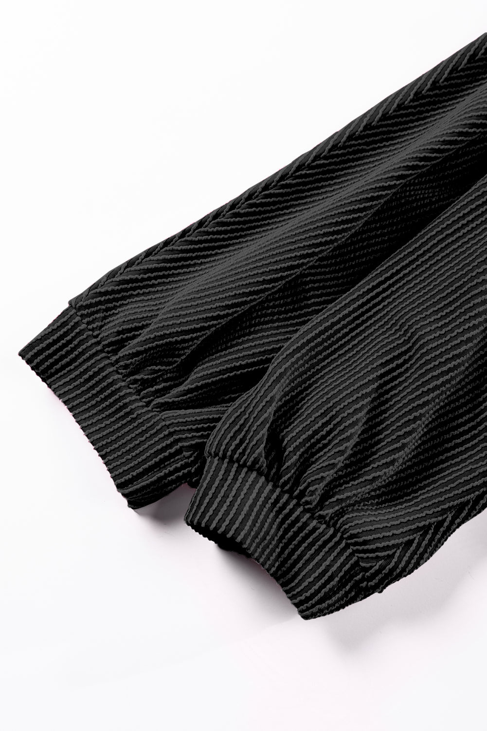 Texture V-Neck Long Sleeve Top - Charming Charlie
