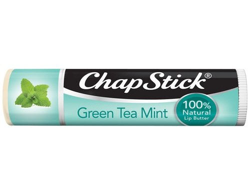ChapStick 100% Natural Lip Butter, Green Tea Mint, 0.15 oz (Pack of 6) - Charming Charlie