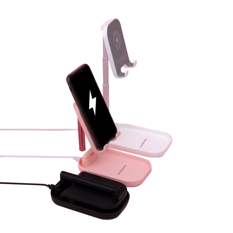 Deluxe Foldable Cell Phone Charger Stand & iPad Holder - Charming Charlie
