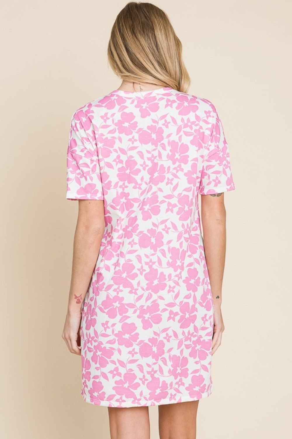 BOMBOM Floral Button Down Mini Dress - Charming Charlie