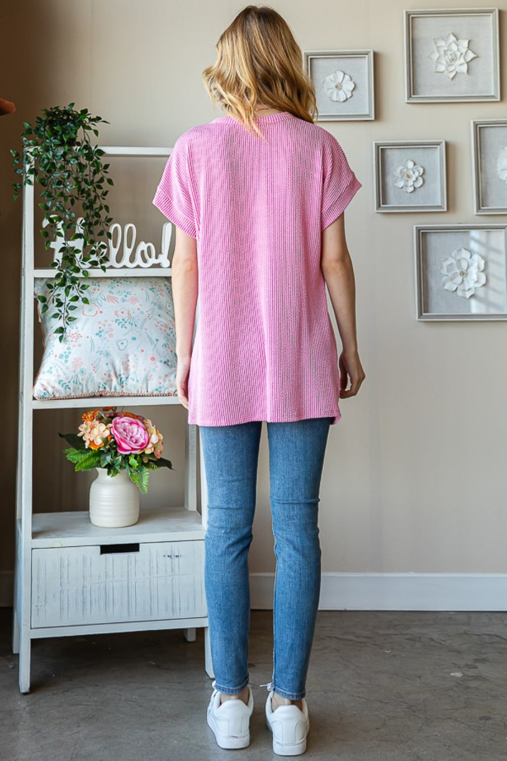 Heimish Full Size Letter Graphic Short Sleeve T-Shirt - Charming Charlie