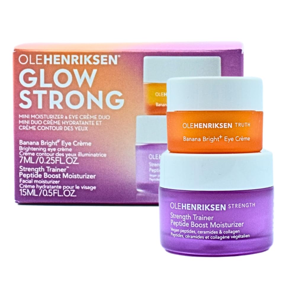 OLEHENRIKSEN Glow Strong Mini Moisturizer + Eye Cream Duo - Charming Charlie