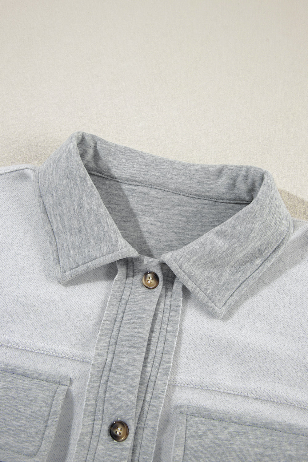 Pocketed Curved Hem Button Up Vest - Charming Charlie