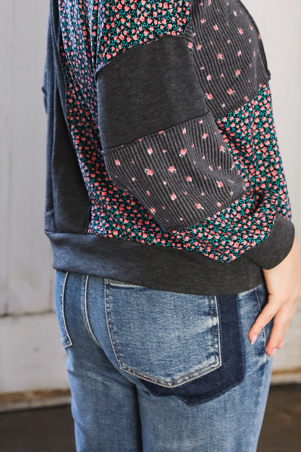 JUDY BLUE Boyfriend Fit Rip Denim Jeans - Charming Charlie
