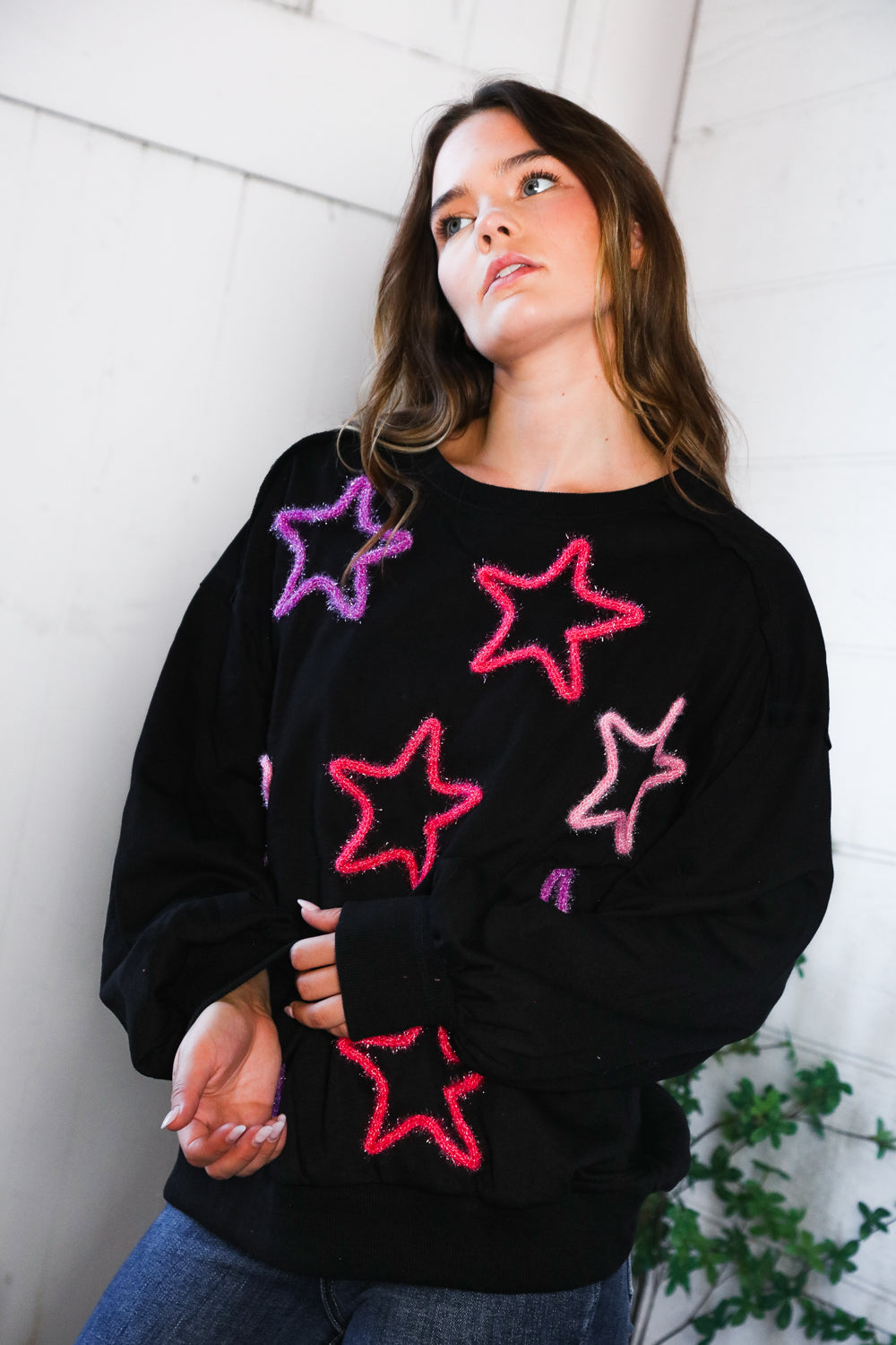 You Gave Me The Stars Cozy Sweater - Charming Charlie