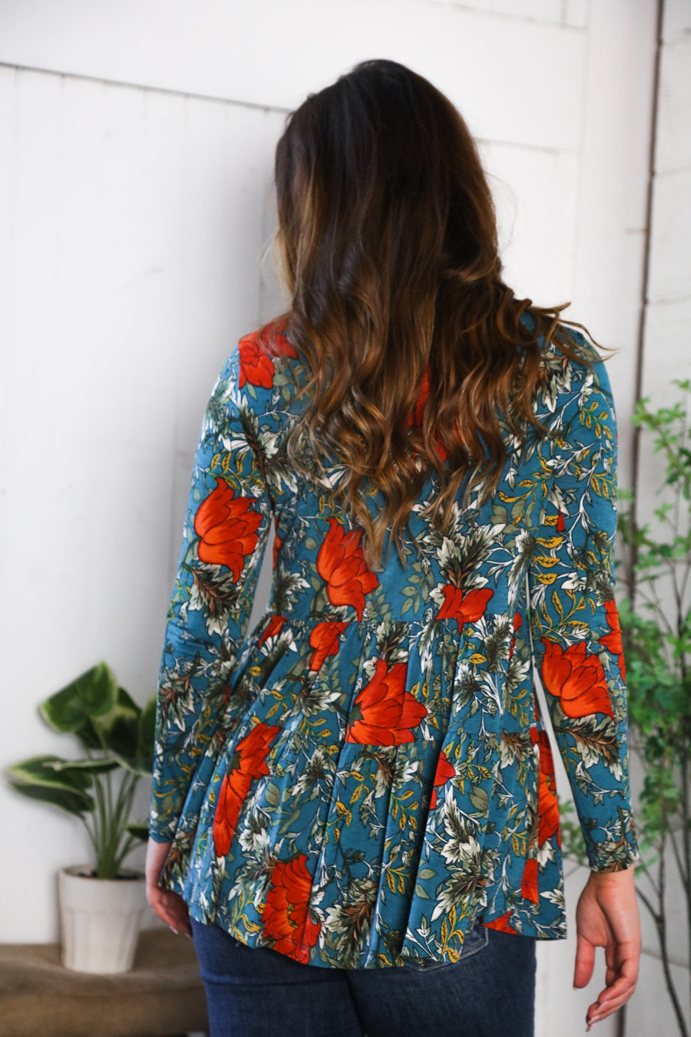 The Scarlet Fields Babydoll Blouse - Charming Charlie