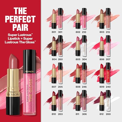 Revlon Lip Gloss Super Lustrous The Gloss 1 - Charming Charlie