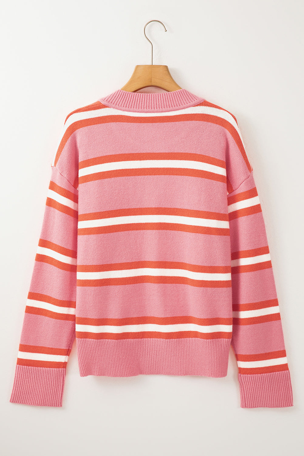 Striped Button Down Long Sleeve Cardigan - Charming Charlie