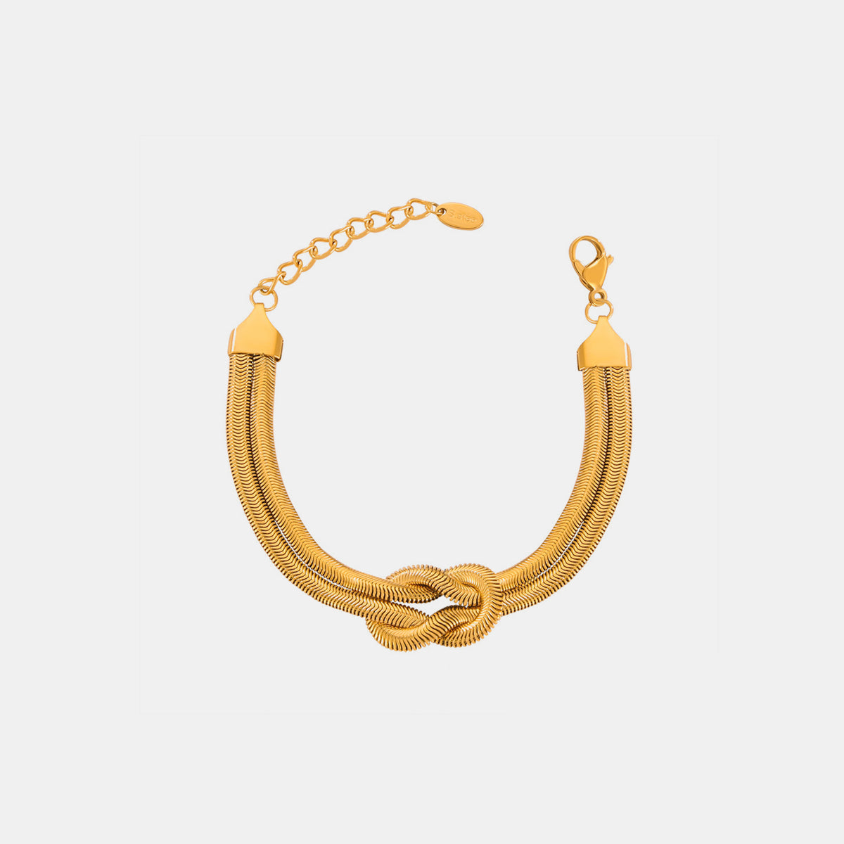Titanium Steel Knot Bracelet - Charming Charlie