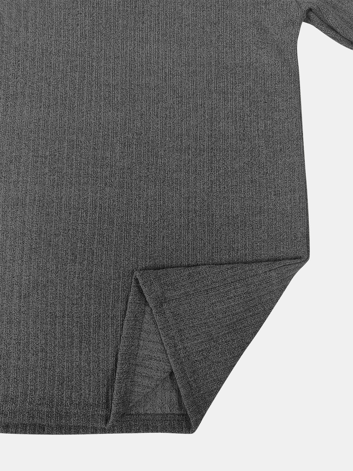 Full Size Quarter Zip Long Sleeve Top - Charming Charlie