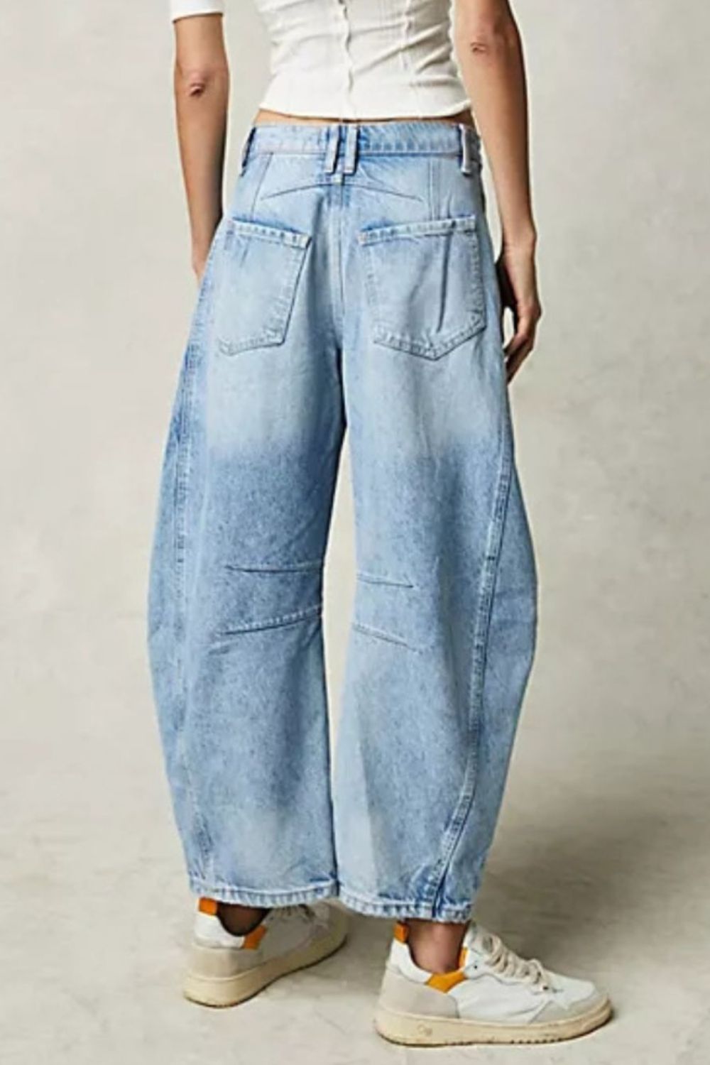 Wide Leg Jeans with Pockets - Charming Charlie