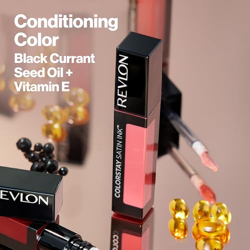 Revlon ColorStay Satin Ink Liquid Lipstick with Black Currant Seed Oil 0.17 fl - Charming Charlie