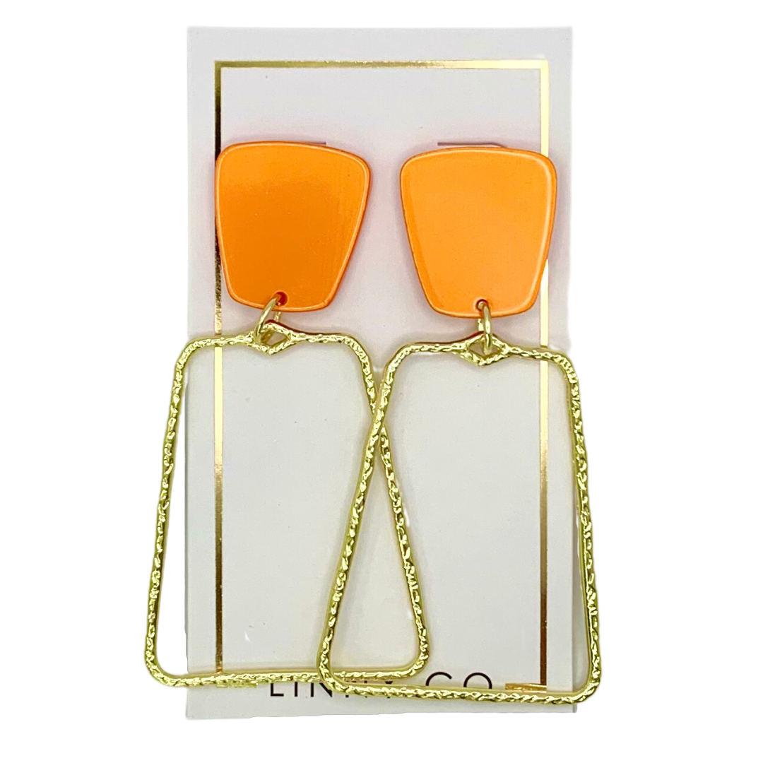 Kaelyn - Metallic Orange - Charming Charlie