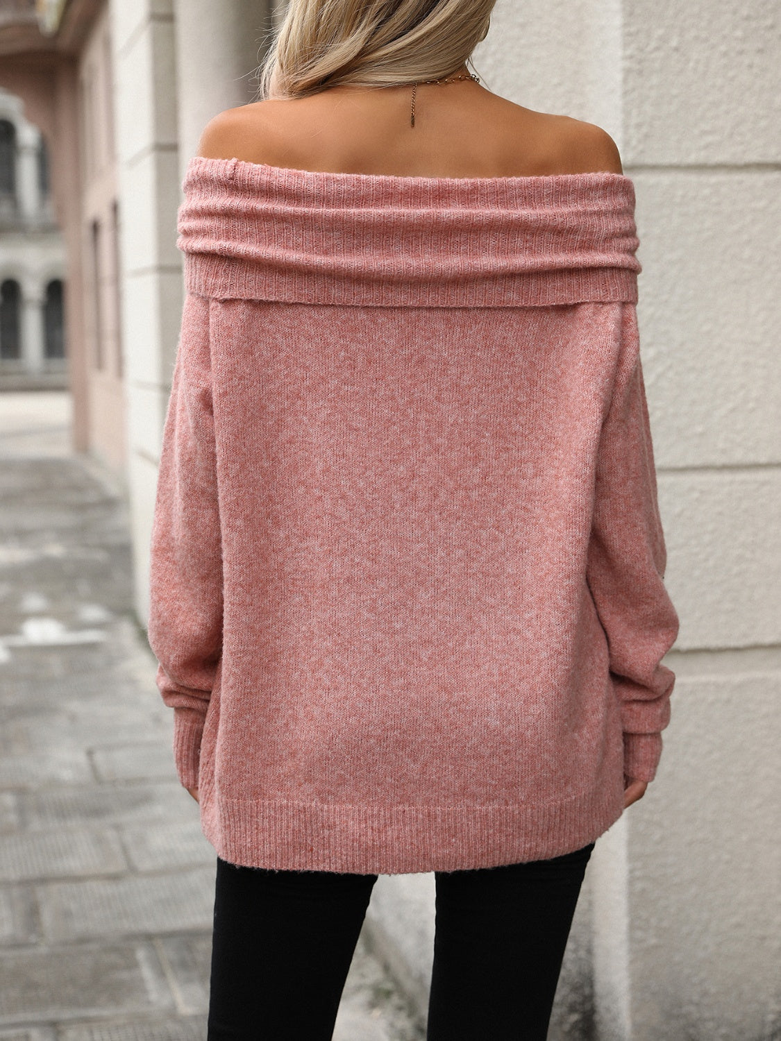 Turtleneck Long Sleeve Sweater - Charming Charlie