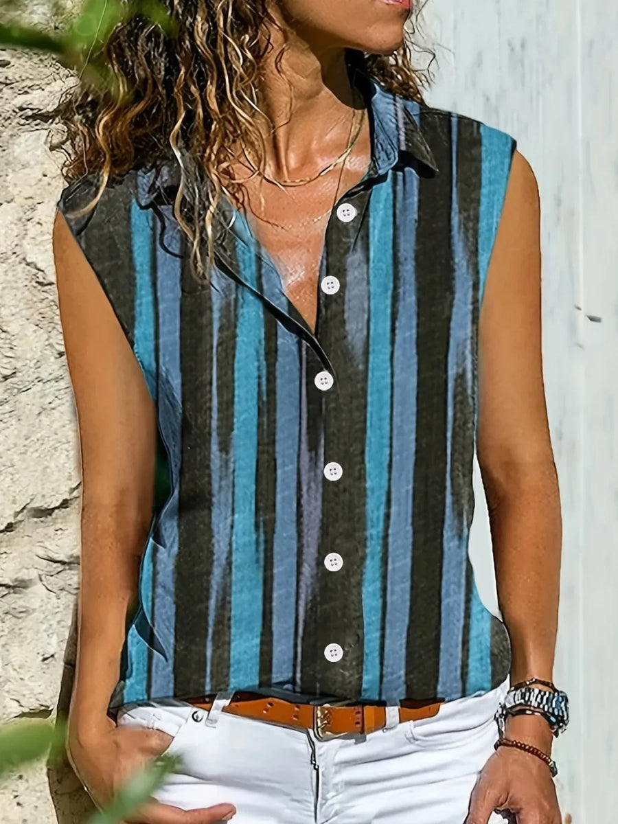 Shirts Detail Sleeveless Top