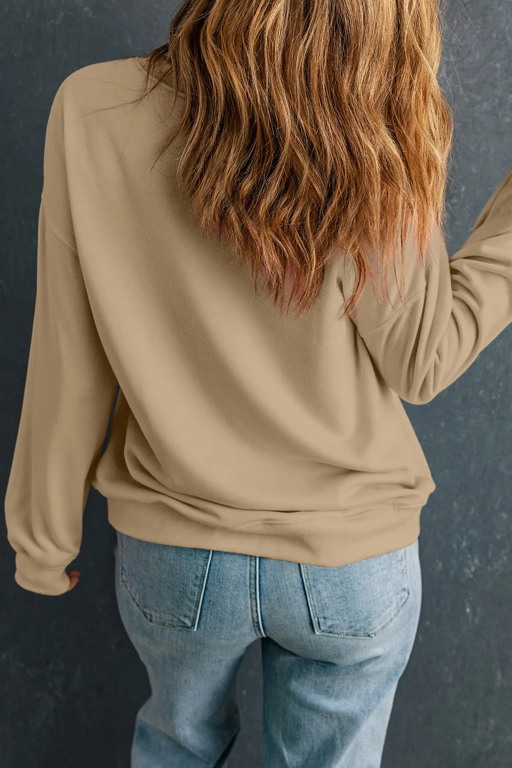 Pumpkin Graphic Long Sleeve Sweatshirt - Charming Charlie