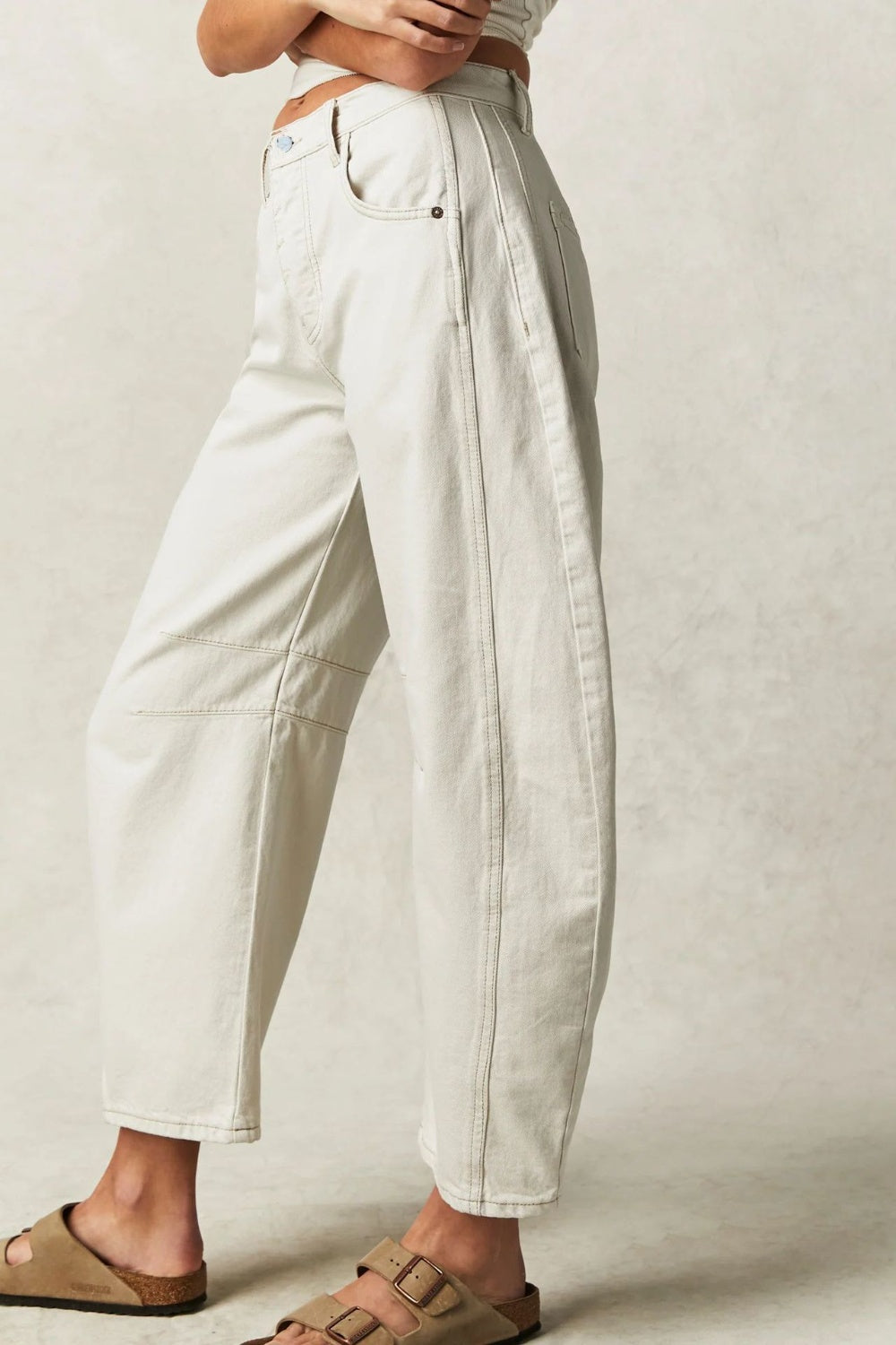 Wide Leg Jeans with Pockets - Charming Charlie
