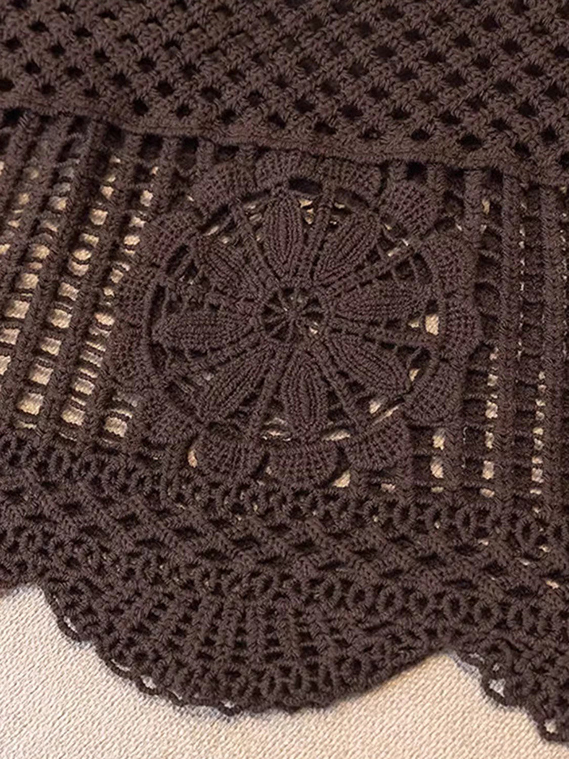 Openwork Scoop Neck Tank - Charming Charlie
