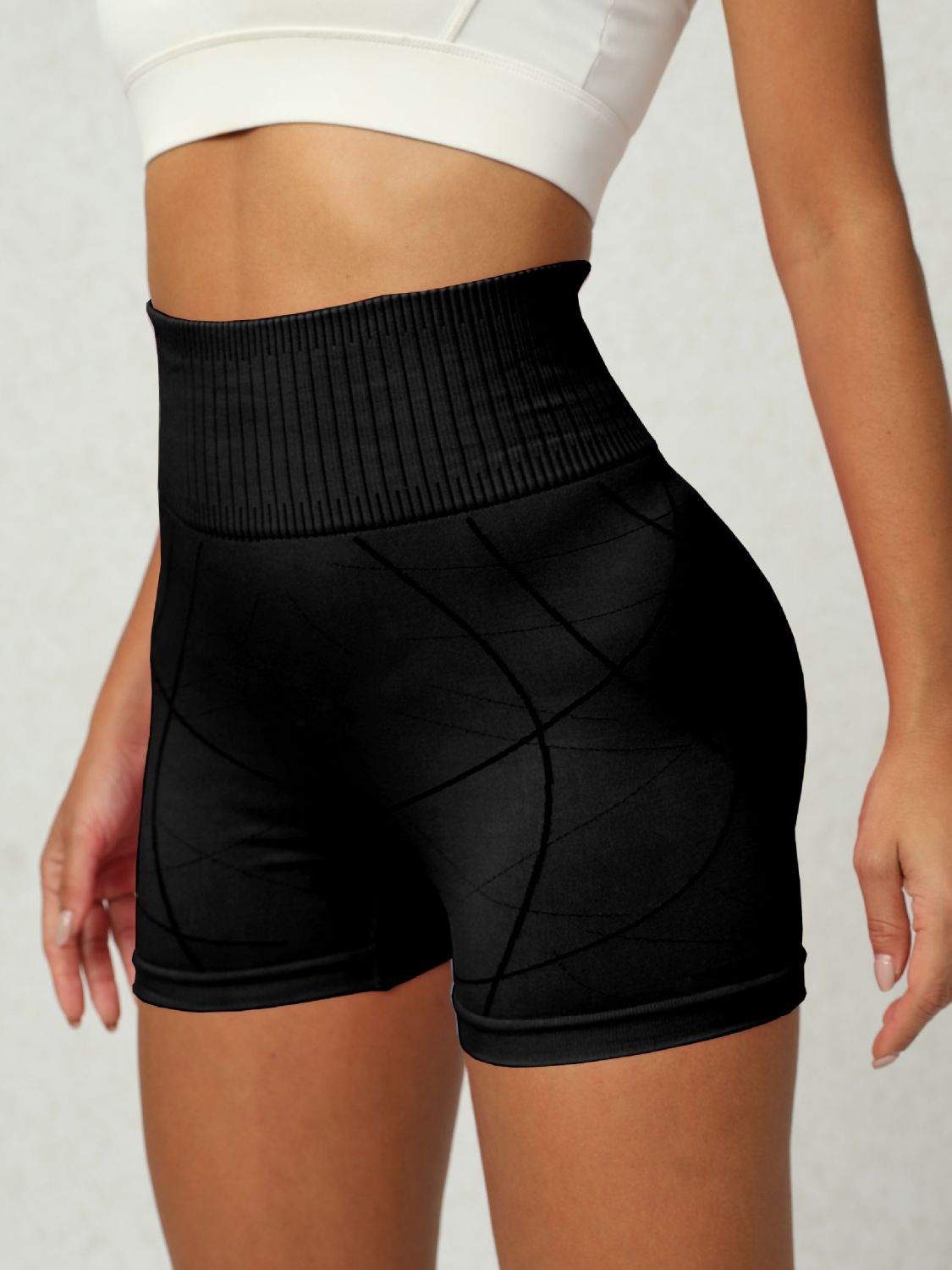 High Waist Active Shorts - Charming Charlie