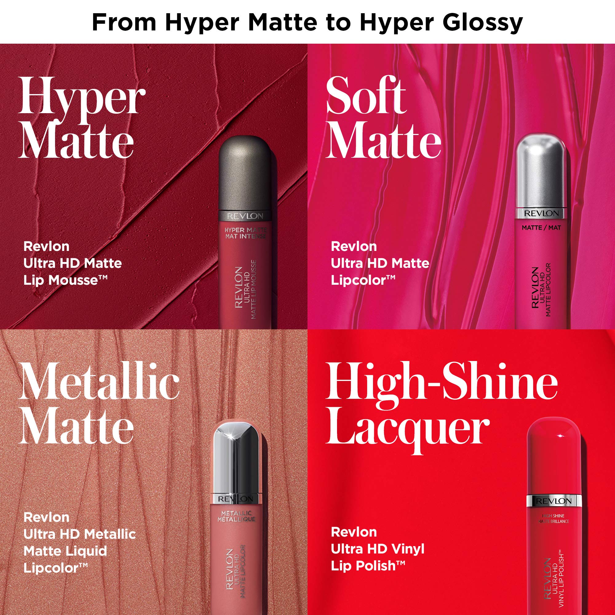 Revlon Ultra HD Matte Lipcolor, 0.2 Ounce - Charming Charlie