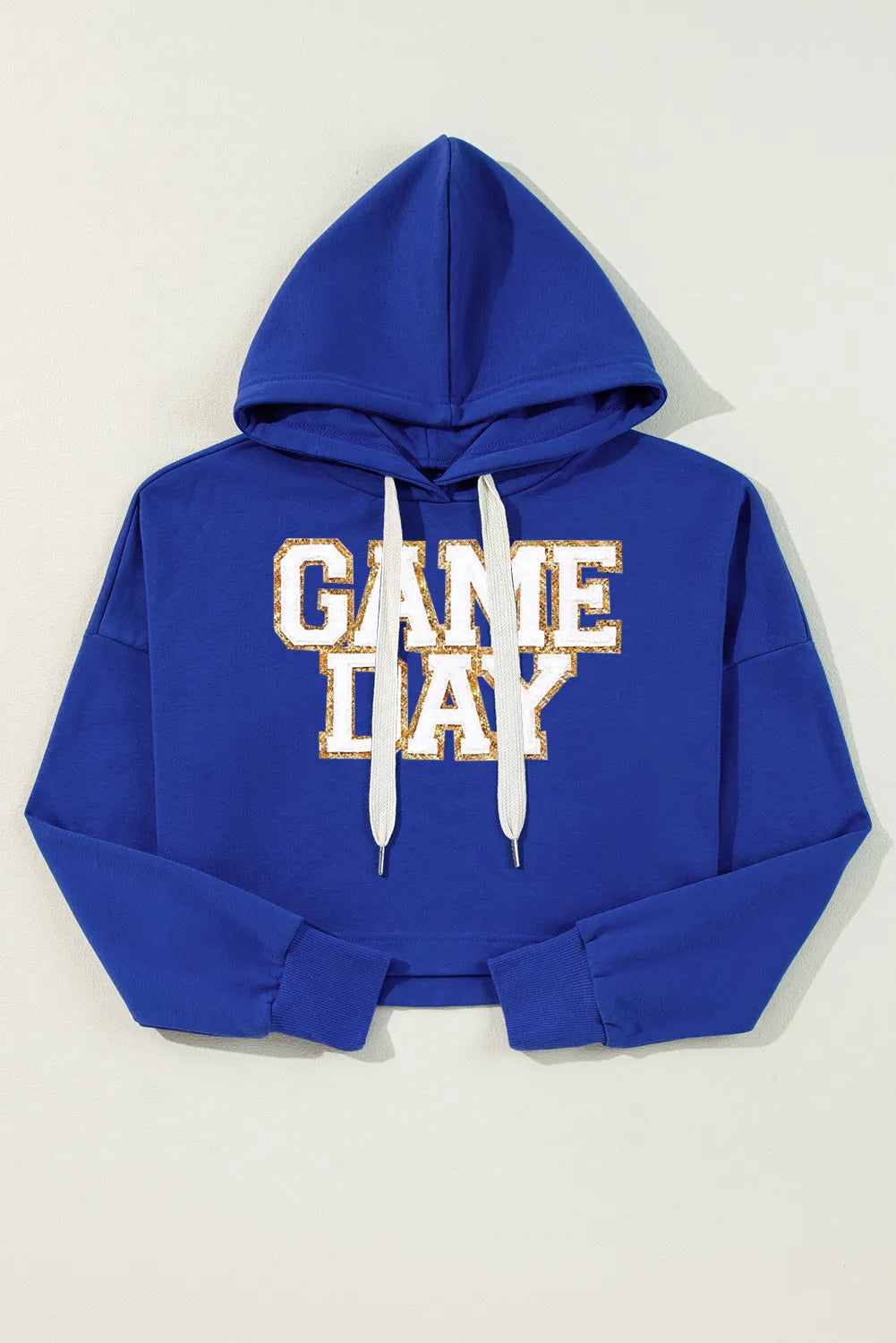 GAME DAY Drawstring Long Sleeve Hoodie - Charming Charlie