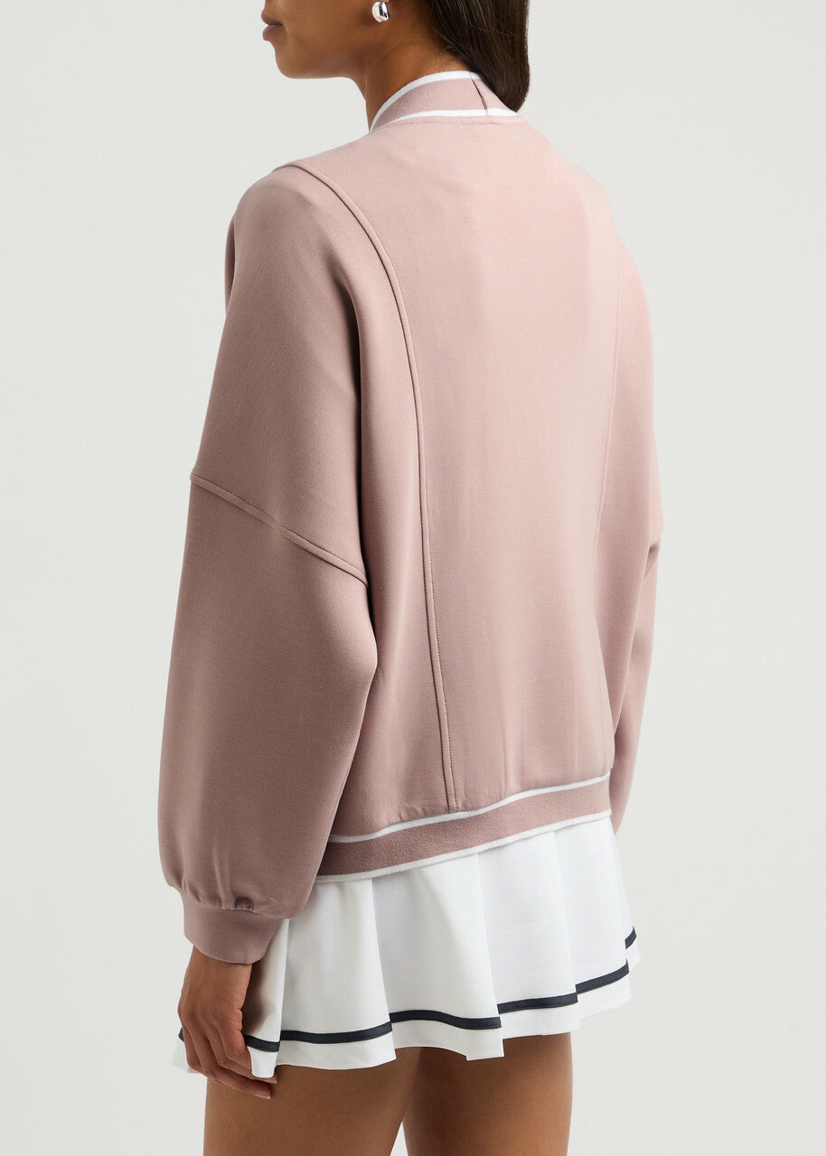 Contrast Trim V Neck Button Up Cardigan - Charming Charlie