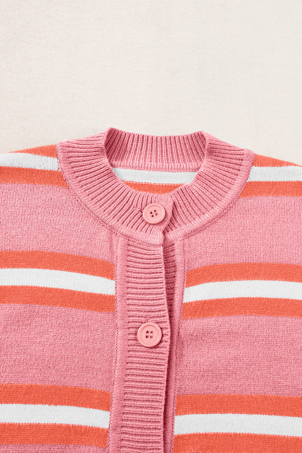 Striped Button Down Long Sleeve Cardigan - Charming Charlie