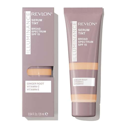Revlon Illuminance Tinted Serum, Triple Hyaluronic Acid, Evens Out Skin Tone Over Time and Hydrates All Day, SPF 15, 209 Buff Beige, 0.94 fl oz. - Charming Charlie