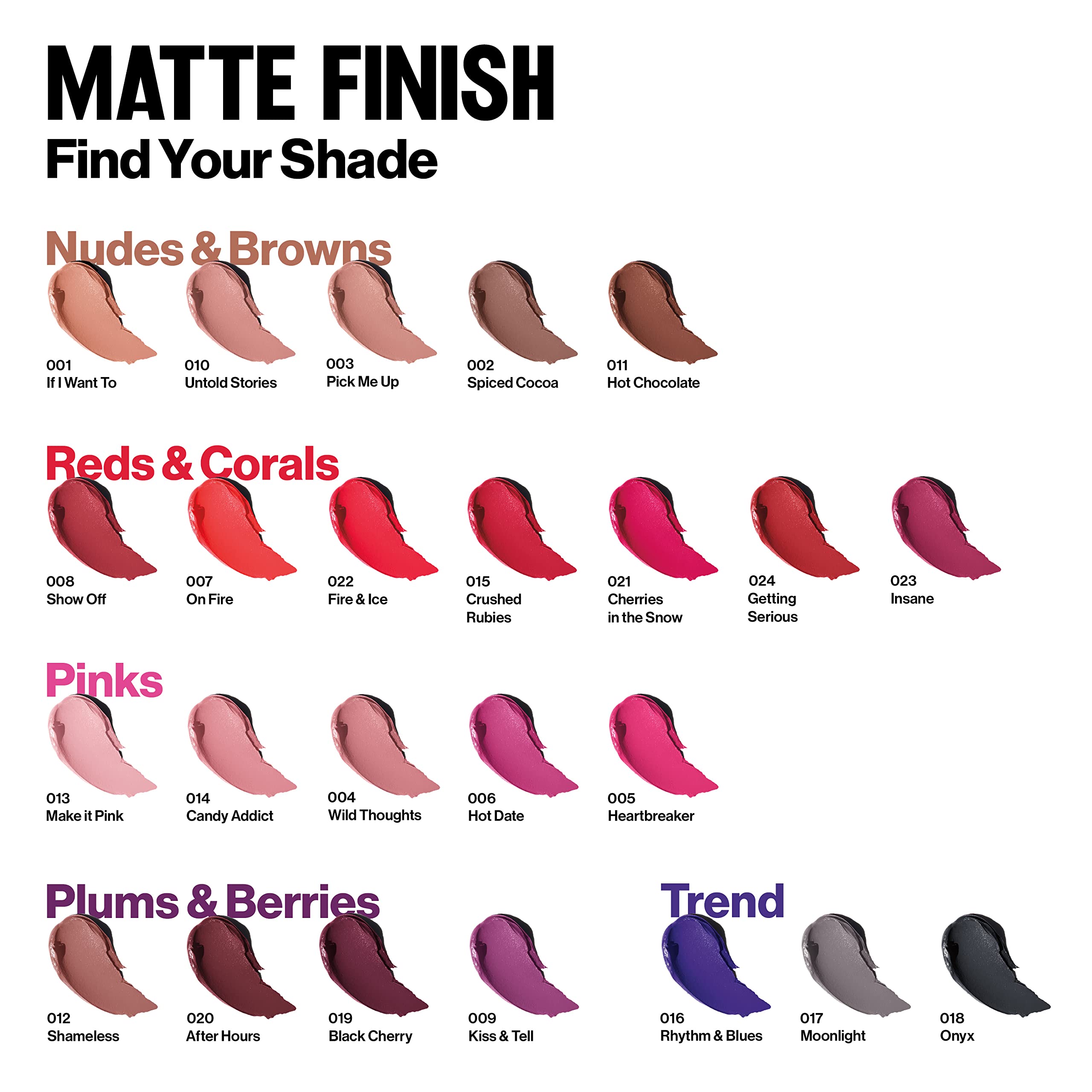REVLON Super Lustrous Lipstick Mauves & Violets - Charming Charlie