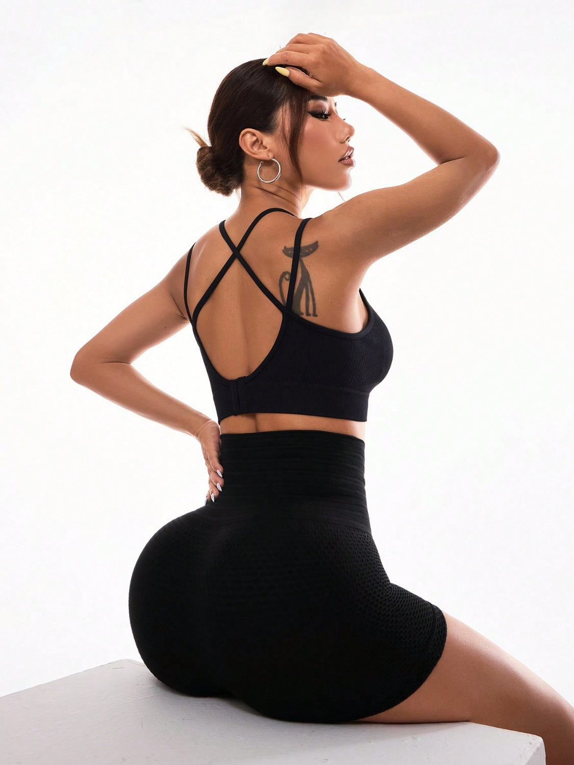 High Waist Active Shorts - Charming Charlie