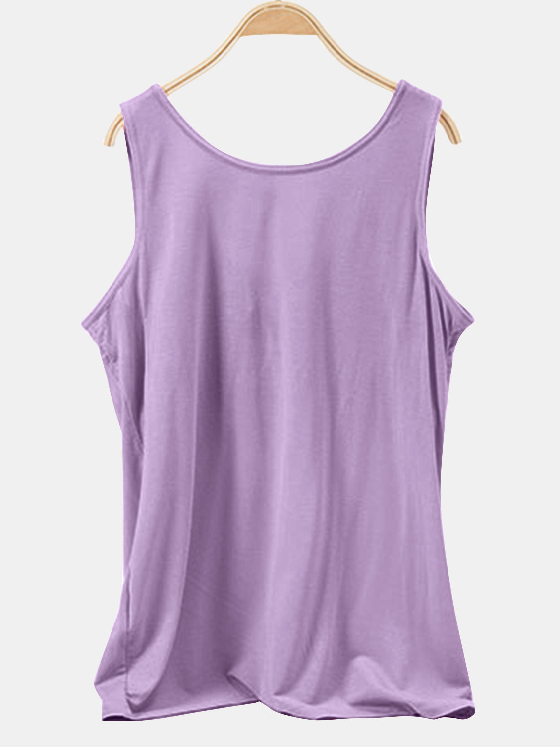 Scoop Neck Wide Strap Tank - Charming Charlie