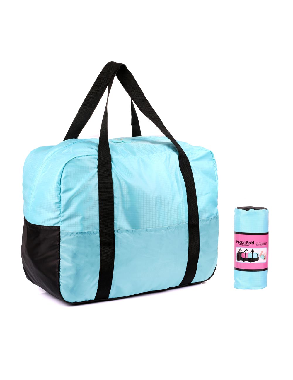 Karla Hanson Pack n Fold Foldable Travel Duffel Bag - Karla Hanson