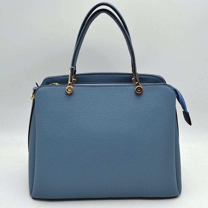 Women’s Textured Faux Leather Top Handle Tote Bag - Tote Bag