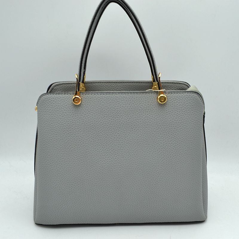 Women’s Textured Faux Leather Top Handle Tote Bag - Tote Bag