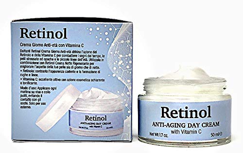 Delfanti-Milano • RETINOL ANTI-AGING Day Face Cream • with Vitamin C • Made in Italy - Charming Charlie