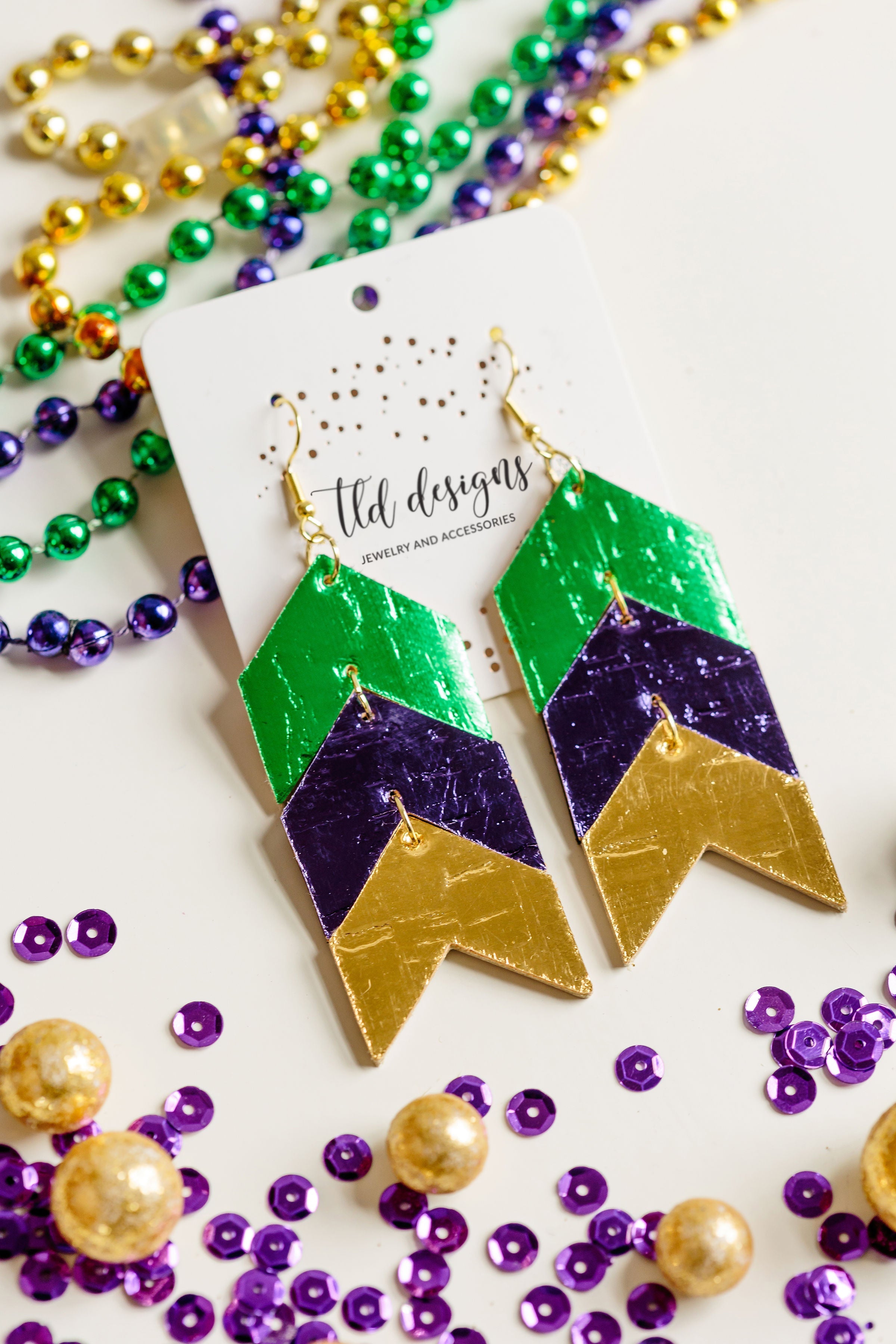 Triple Arrow Mardi Gras - Charming Charlie