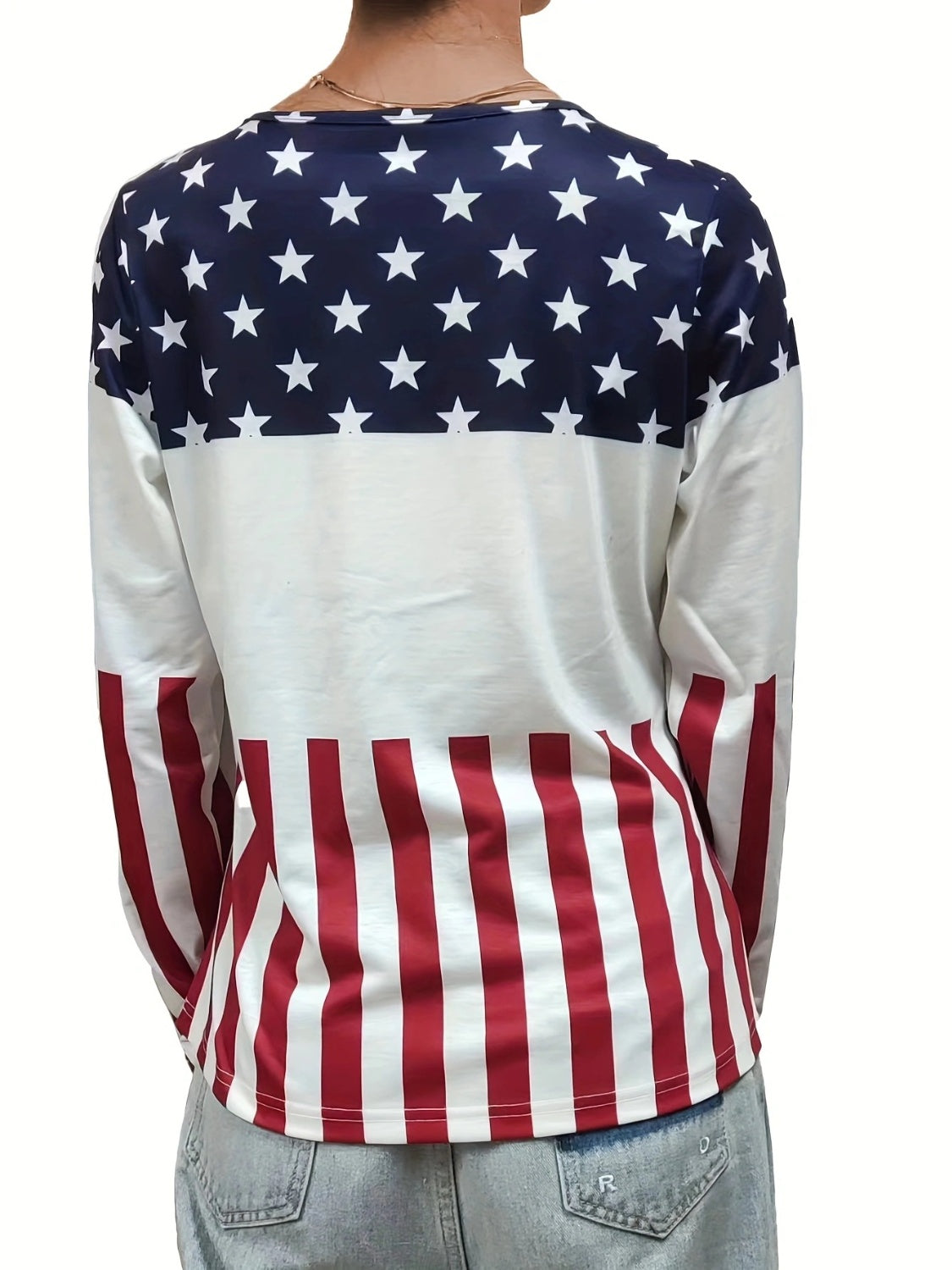 Crisscross Color Block Long Sleeve T-Shirt - Charming Charlie