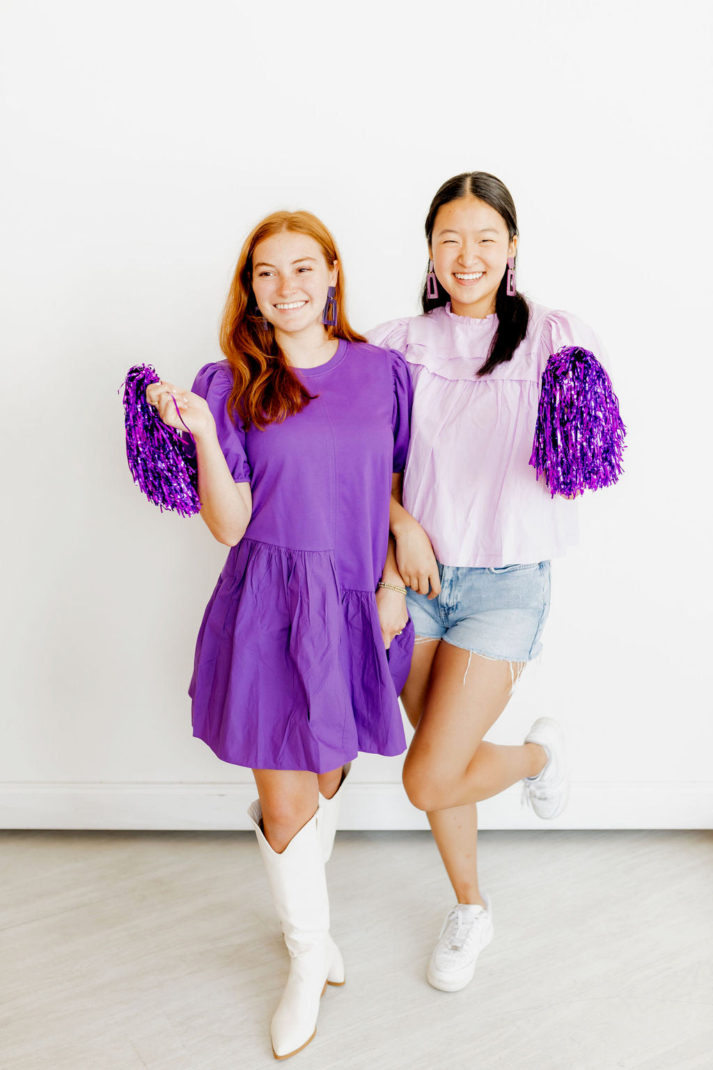 Kennedy - Purple Glitter - Charming Charlie