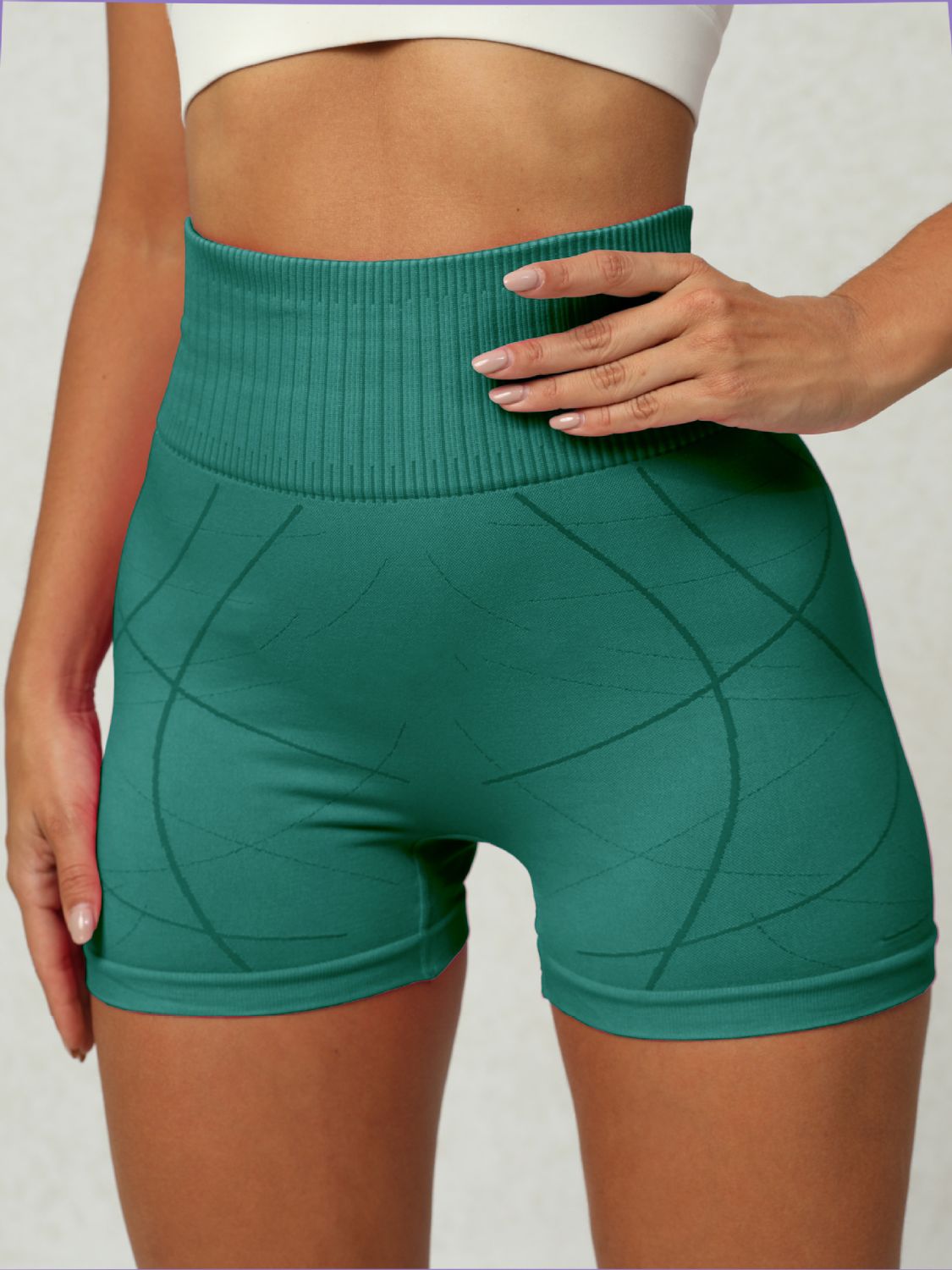 High Waist Active Shorts - Charming Charlie