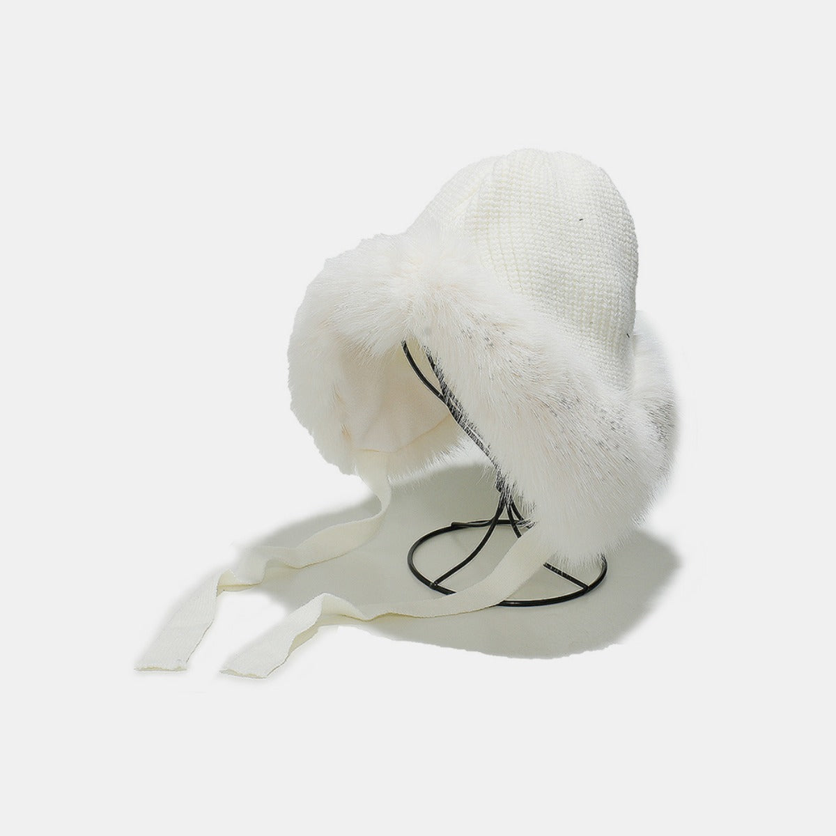 Thermal Tied Fuzzy Winter Hat - Charming Charlie