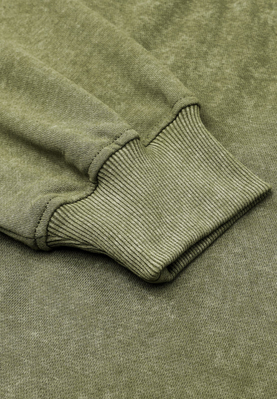 Mock Neck Dropped Shoulder Sweatshirt - Charming Charlie