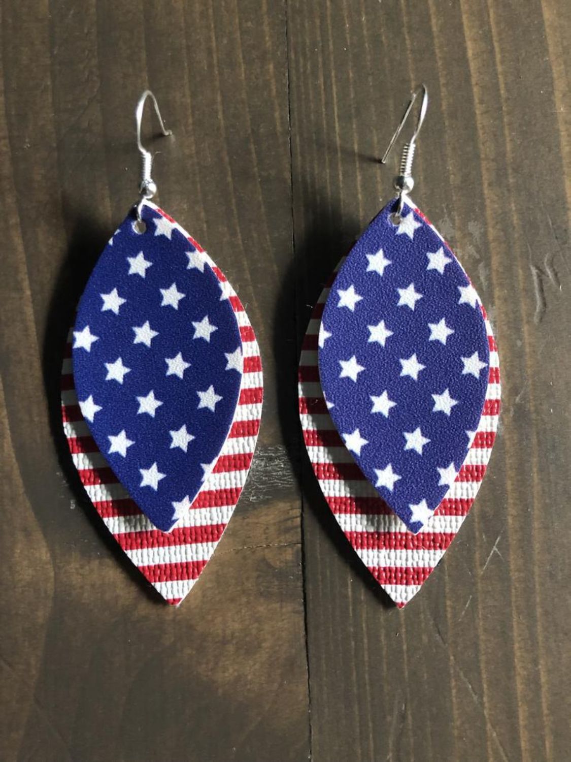 PU Leather Leaf Dangle Earrings - Charming Charlie