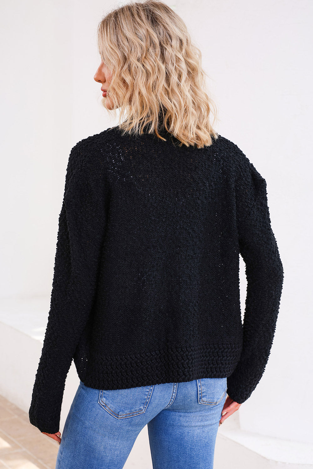 Solid Color Open Front Cardigan - Charming Charlie